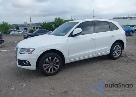 2014 Audi Q5 2.0T Premium from USA, damaged, VIN WA1CFAFP9EA100616